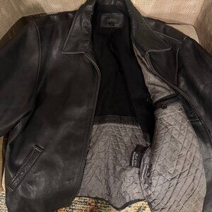 Leather Bomber Jacket- Vintage -Barneys of New York